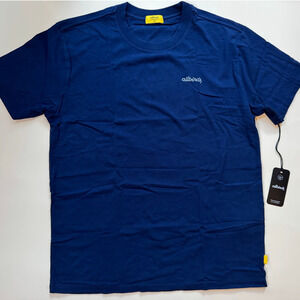 Allbirds “All Good Cotton” Logo Tee – Navy Blue – Size M – Soft, NWT